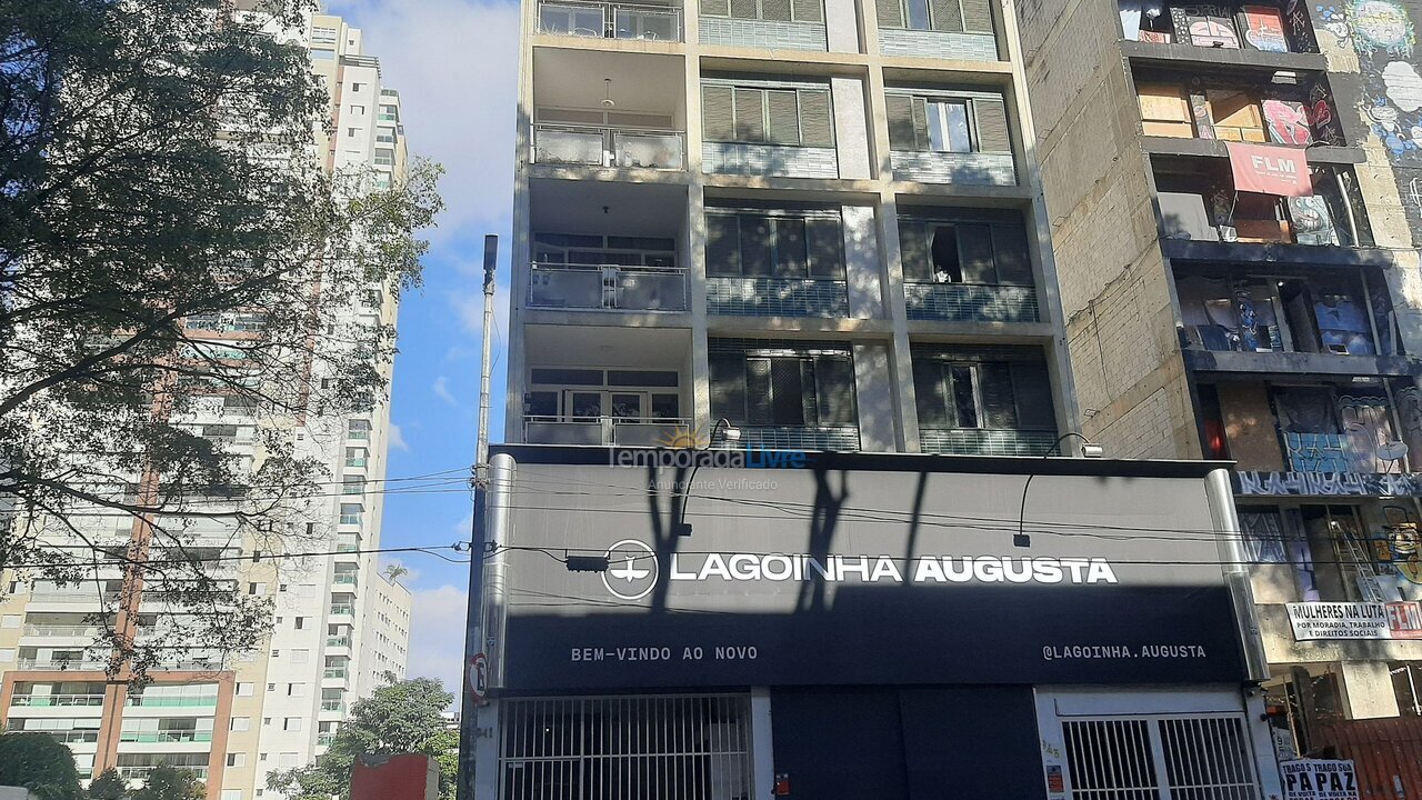 Apartamento para aluguel de temporada em São Paulo (Consolação)