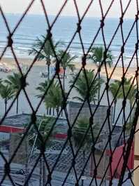 EXCELLENT SEA VIEW APARTMENT FOR 8 PEOPLE IN PRAIA GRANDE - AVIATION