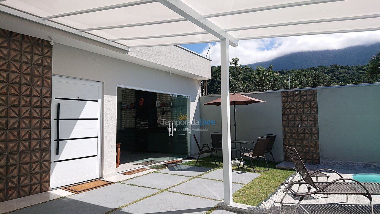 House for vacation rental in Caraguatatuba (Massaguaçu)
