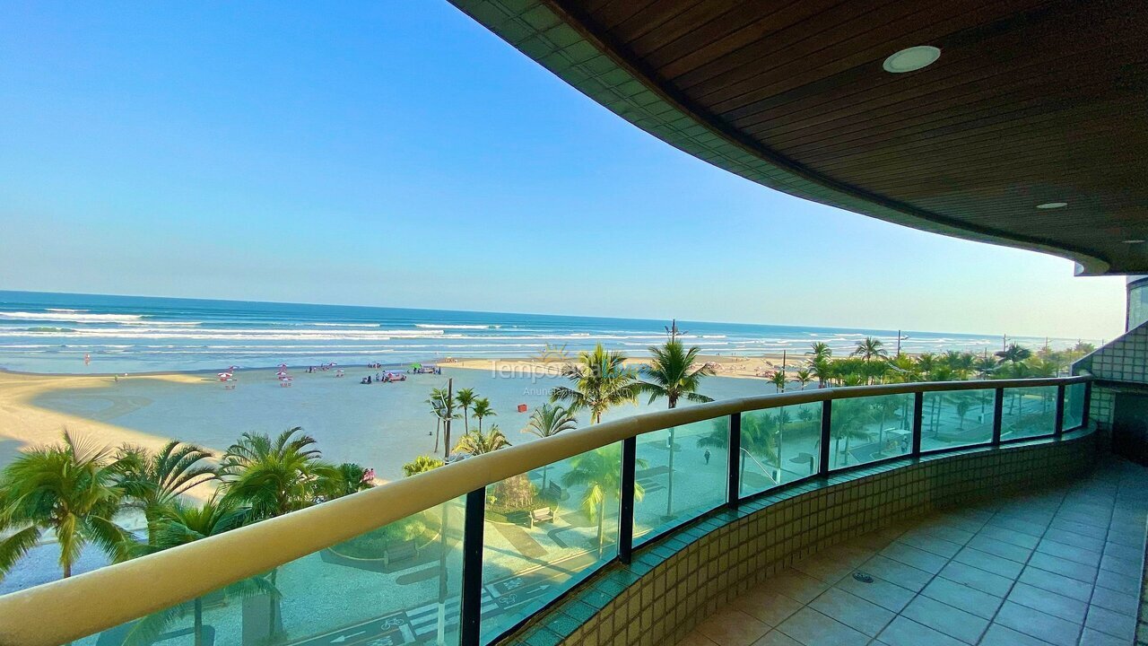 Apartment for vacation rental in Praia Grande (Aviação)