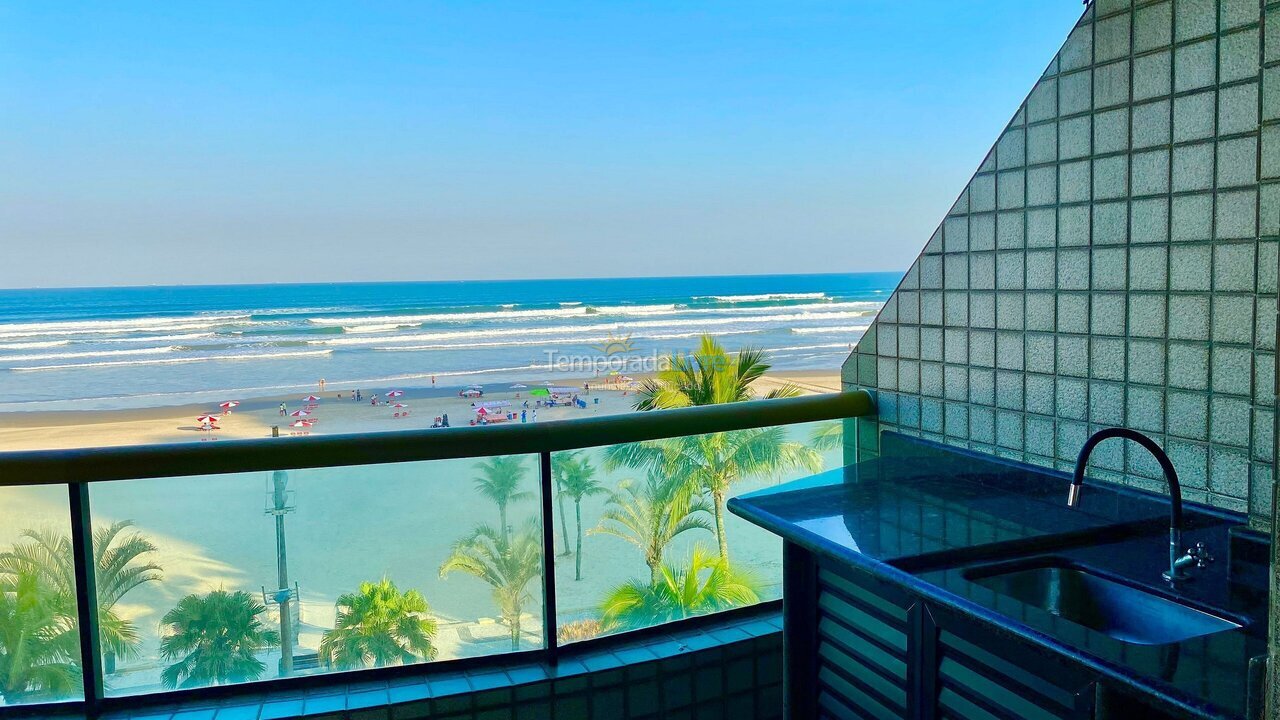 Apartment for vacation rental in Praia Grande (Aviação)