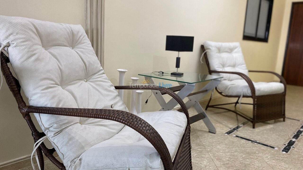 Apartment for vacation rental in Praia Grande (Aviação)