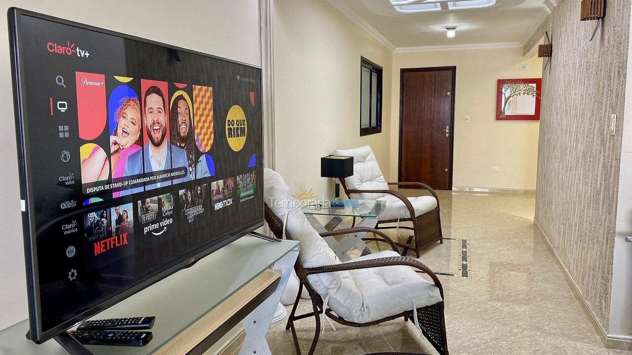 Apartment for vacation rental in Praia Grande (Aviação)