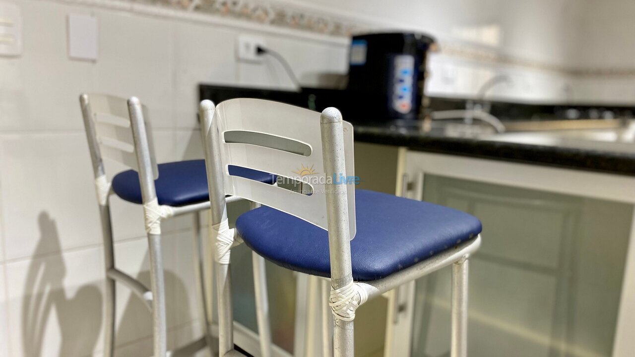 Apartment for vacation rental in Praia Grande (Aviação)