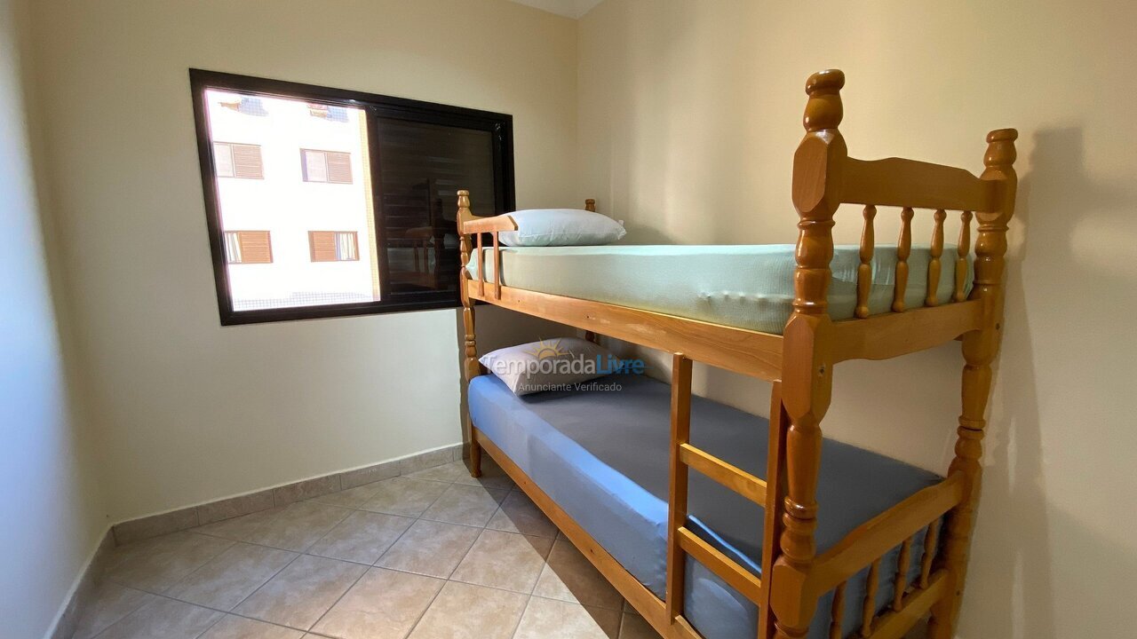 Apartment for vacation rental in Praia Grande (Aviação)