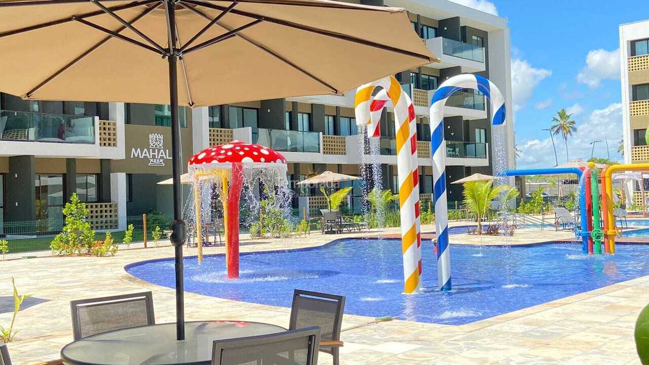 Apartamento para aluguel de temporada em Ipojuca (Praia de Muro Alto)