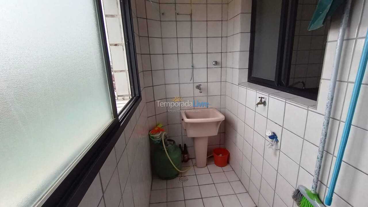 Apartment for vacation rental in Mongaguá (Vera Cruz)