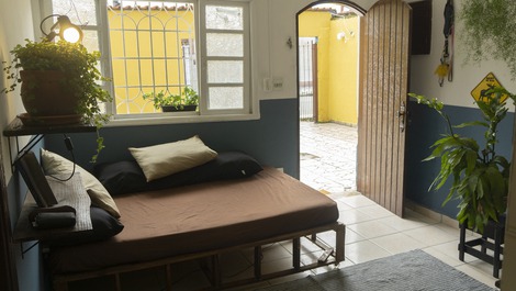 House with super backyard and barbecue