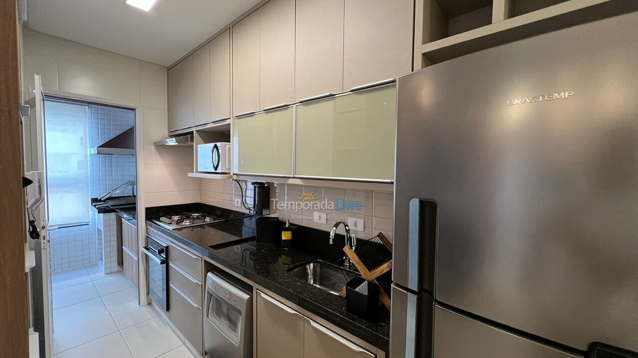 Apartamento para alquiler de vacaciones em Ubatuba (Praia das Toninhas)