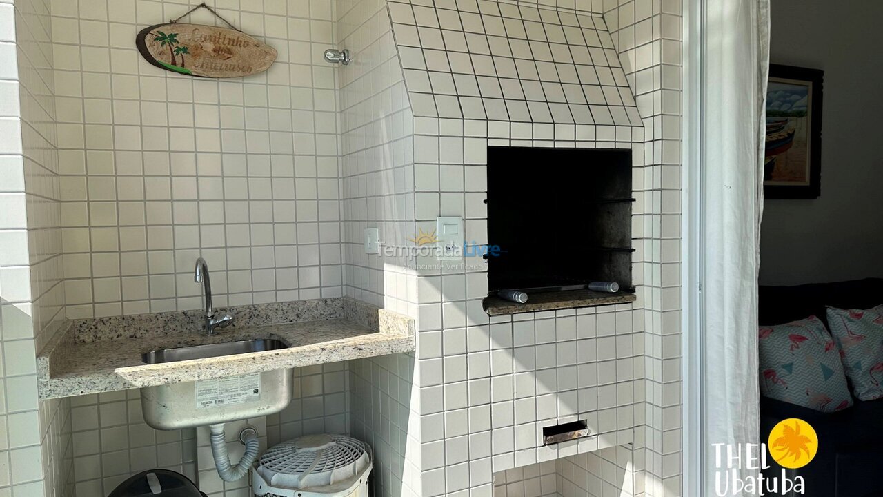 Apartamento para alquiler de vacaciones em Ubatuba (Praia Grande)