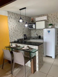 Cozinha americana compacta