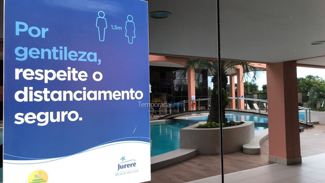 Apartamento para aluguel de temporada em Florianopolis (Jurerê Internacional)