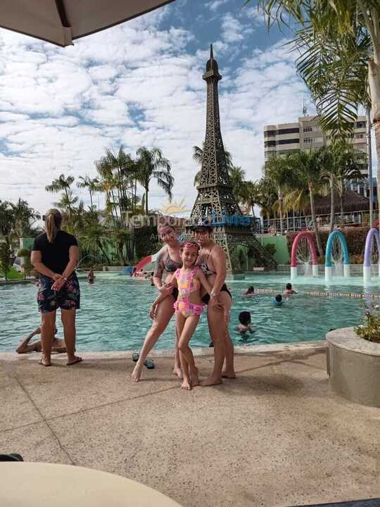 Apartment for vacation rental in Caldas Novas (Bairro Termal)