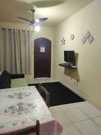 Apartamento em Maresias com 1 quarto e garagem a 200 mts da Praia