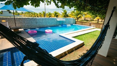 Casa de Luxo Frente-Mar - Paripueira-AL