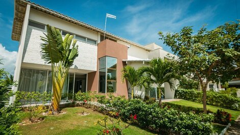 Casa de Luxo Frente-Mar - Paripueira-AL