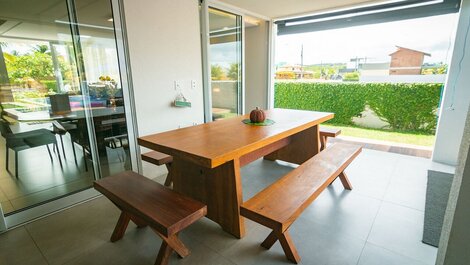 Casa de Luxo Frente-Mar - Paripueira-AL