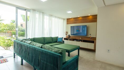 Casa de Luxo Frente-Mar - Paripueira-AL