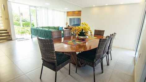 Casa de Luxo Frente-Mar - Paripueira-AL