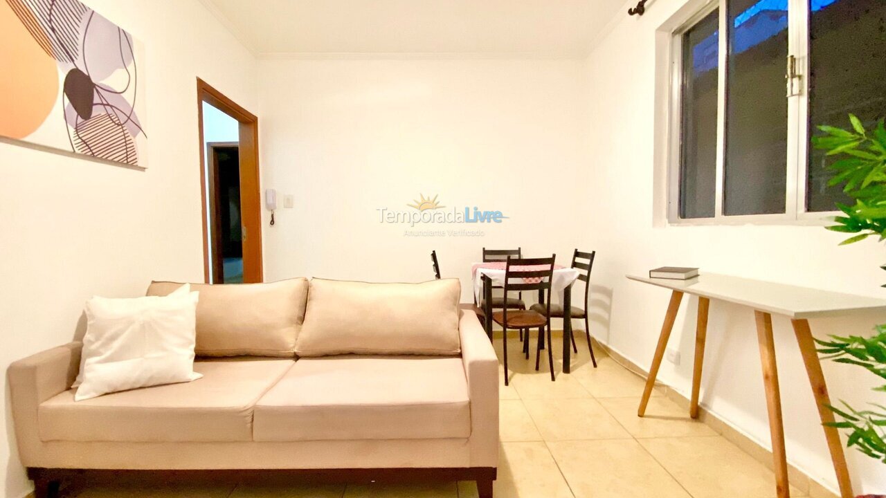 Apartamento para aluguel de temporada em Santos (Embare)