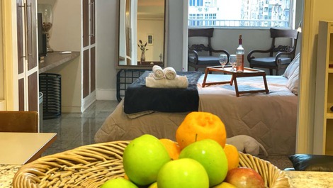 Ocean View in Copacabana - Finely Decorated
