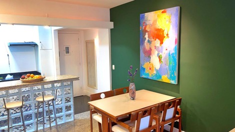Ocean View in Copacabana - Finely Decorated