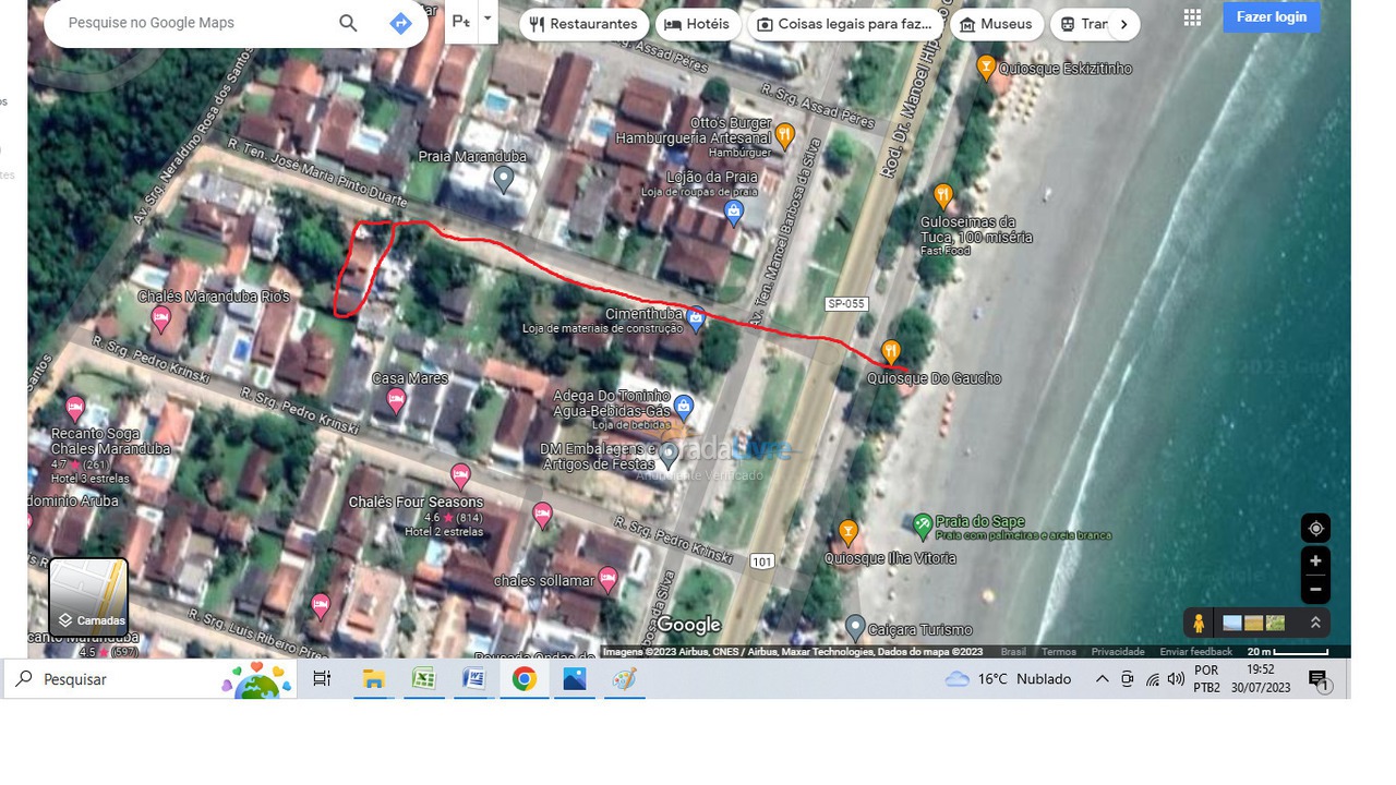 House for vacation rental in Ubatuba (Maranduba)