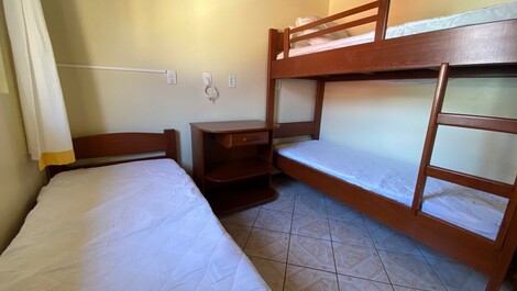 Apartment on the sand with air conditioning for up to 06 people