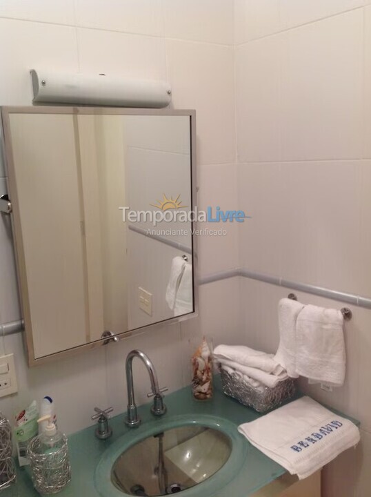Apartamento para aluguel de temporada em Guarujá (Enseada)