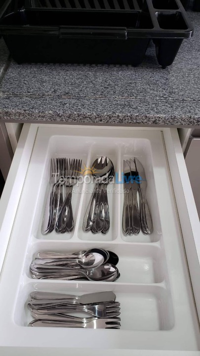 Apartment for vacation rental in Ubatuba (Estufa)