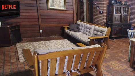 Tv 42 polegadas e sofas