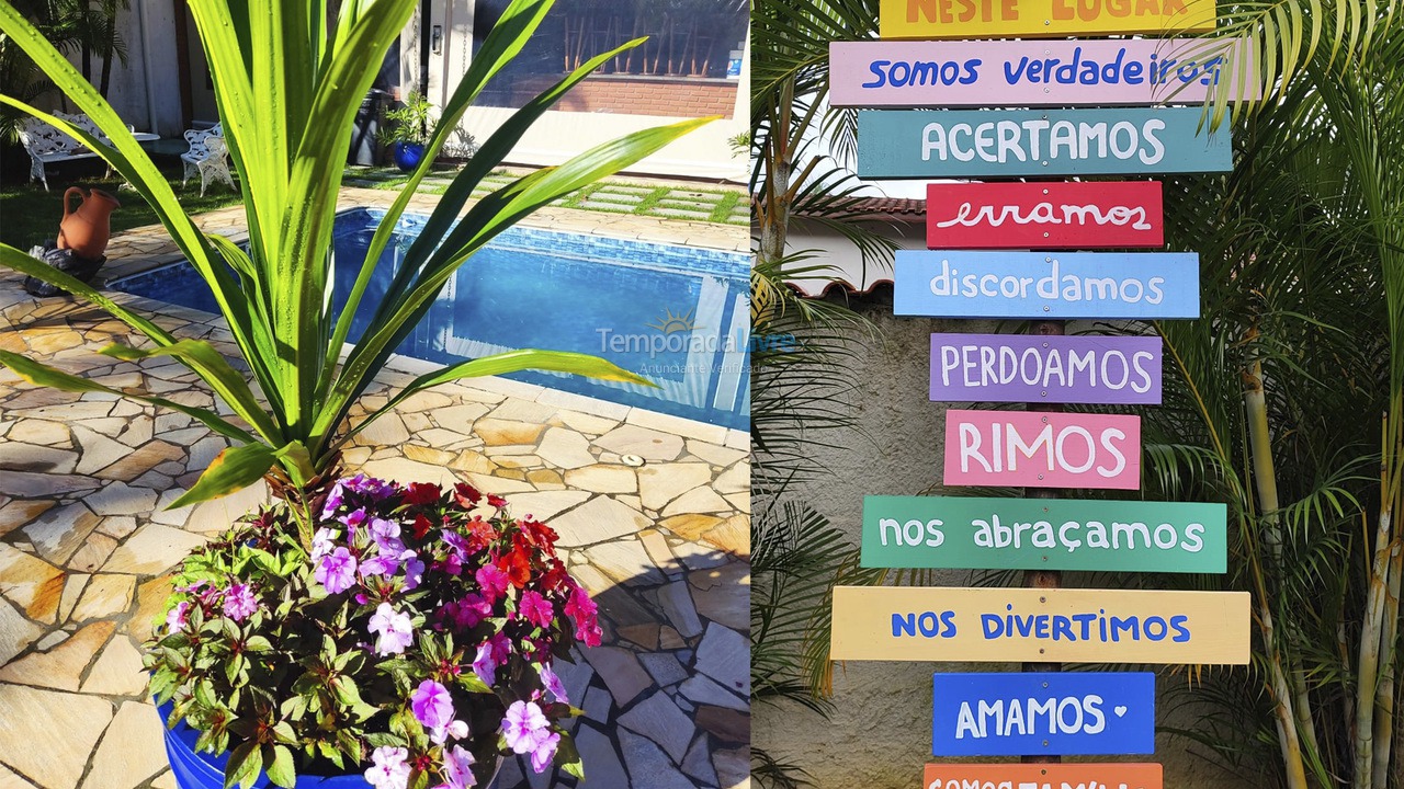 Chácara / sítio para aluguel de temporada em Atibaia (Portão)