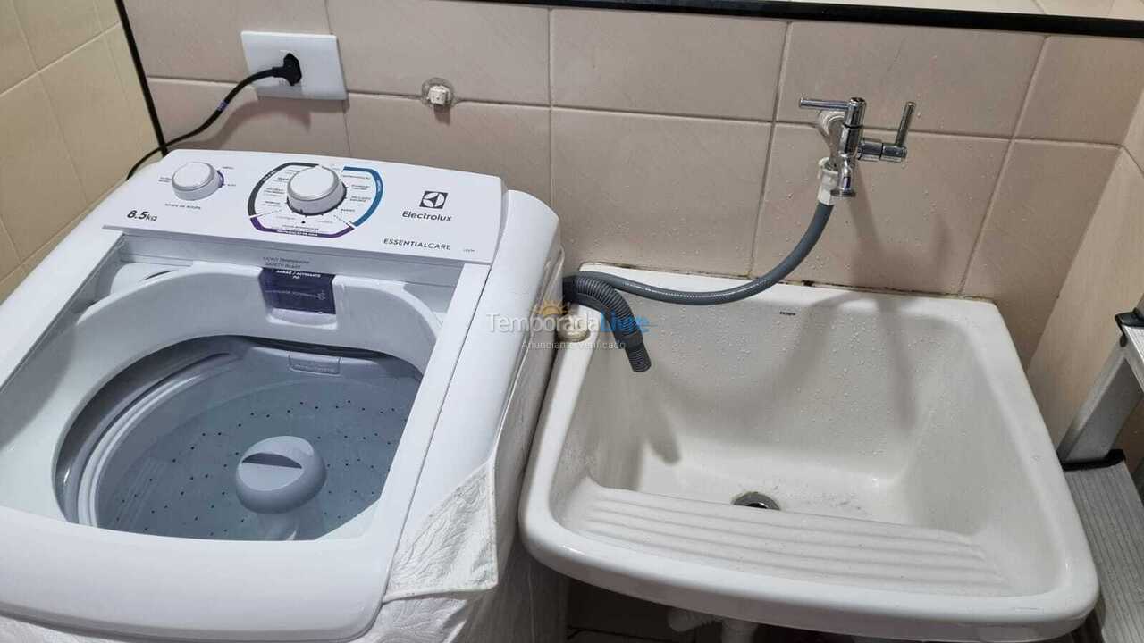 Apartment for vacation rental in Praia Grande (Vila Tupi)