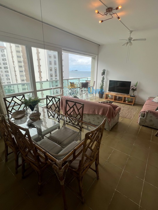 Apartment for vacation rental in Guarujá (Pitangueiras)