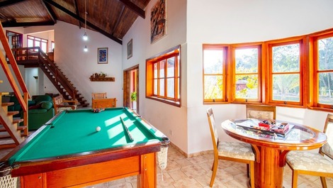 Chácara Santa Luzia Tietê - 7Súites/40P - Lounge/Piscina Climatiza