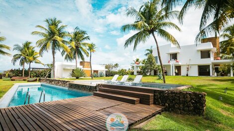 Front Sea Mansion - Pé na Areia - Natural Pools of Paripueira - AL