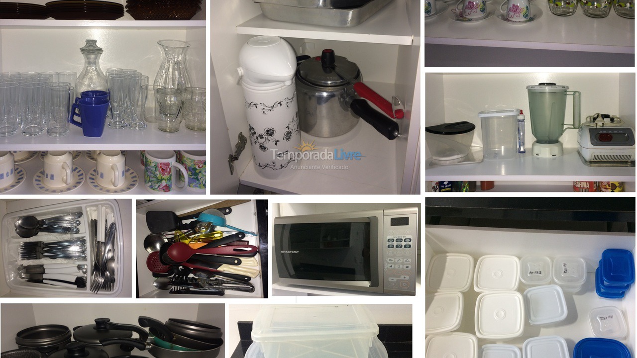 Apartment for vacation rental in Guarujá (Pitangueiras)