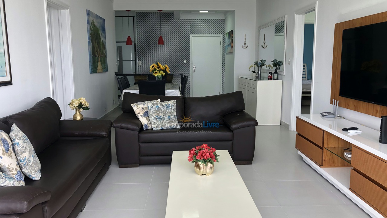 Apartamento para aluguel de temporada em Guarujá (Pitangueiras)