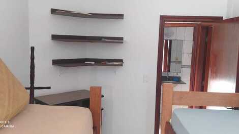 Quarto de visitas com 02 beliches