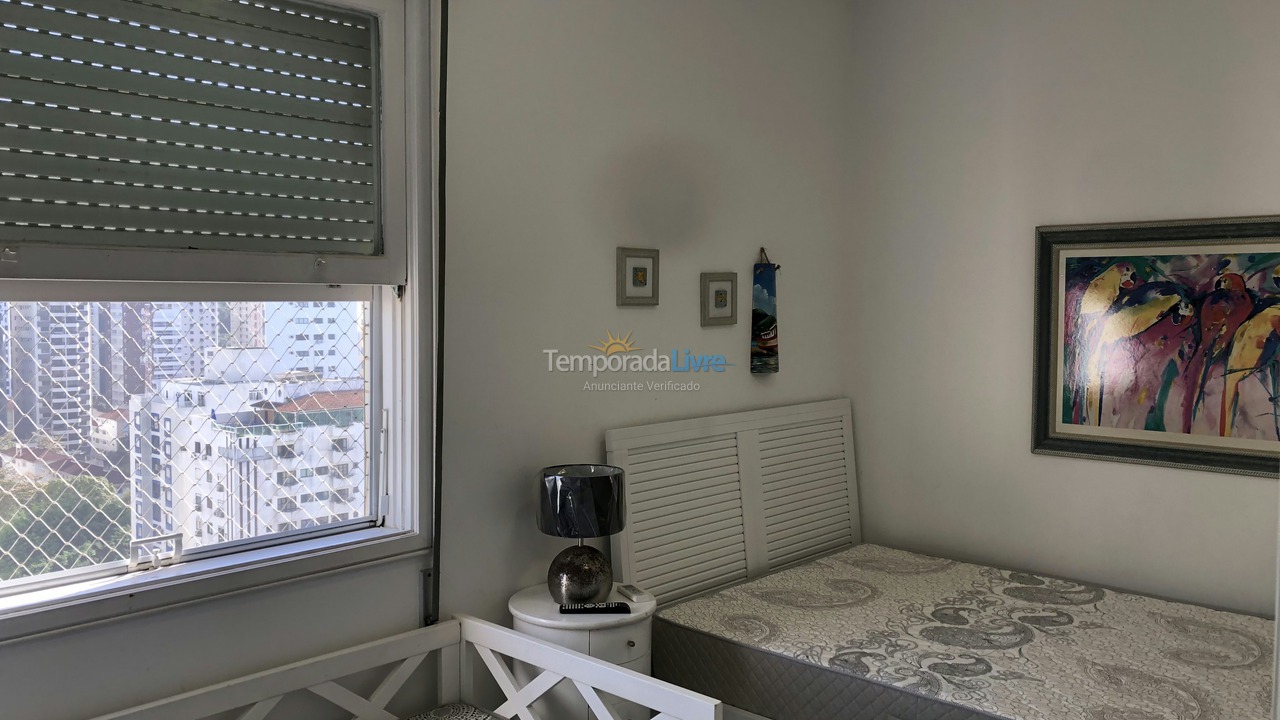 Apartamento para alquiler de vacaciones em Guarujá (Pitangueiras)