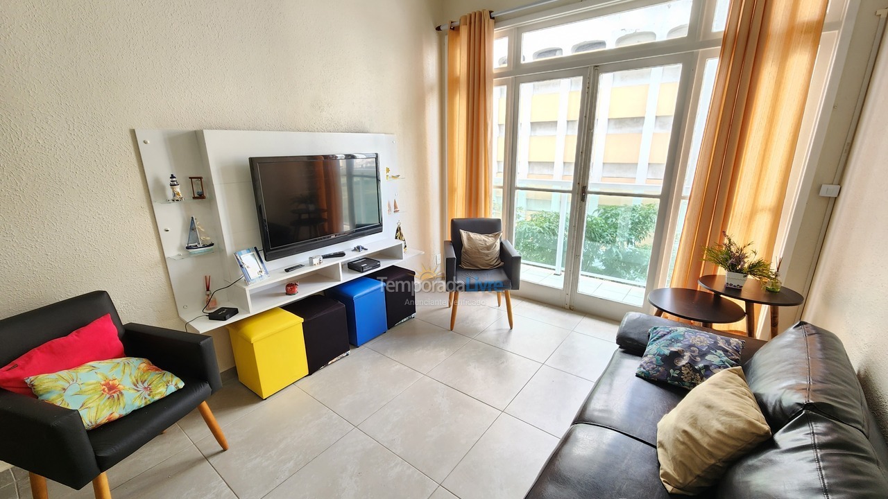 Apartamento para alquiler de vacaciones em Guarujá (Pitangueiras)