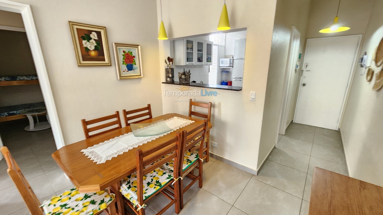 Apartamento para alquiler de vacaciones em Guarujá (Pitangueiras)