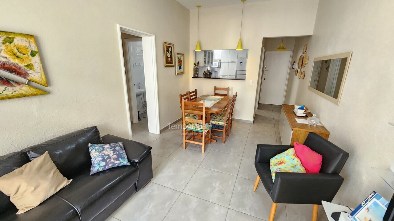 Apartamento para alquiler de vacaciones em Guarujá (Pitangueiras)