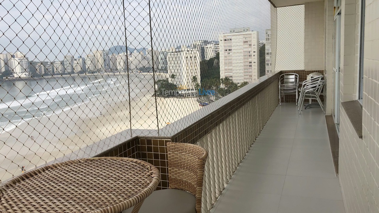 Apartamento para aluguel de temporada em Guarujá (Pitangueiras)