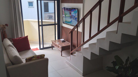 Apartamento na Praia Grande em Ubatuba - a 100m da praia