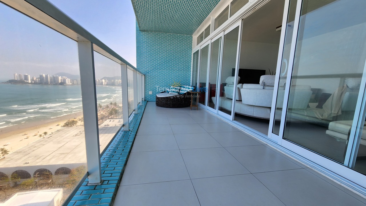 Apartamento para alquiler de vacaciones em Guarujá (Pitangueiras)