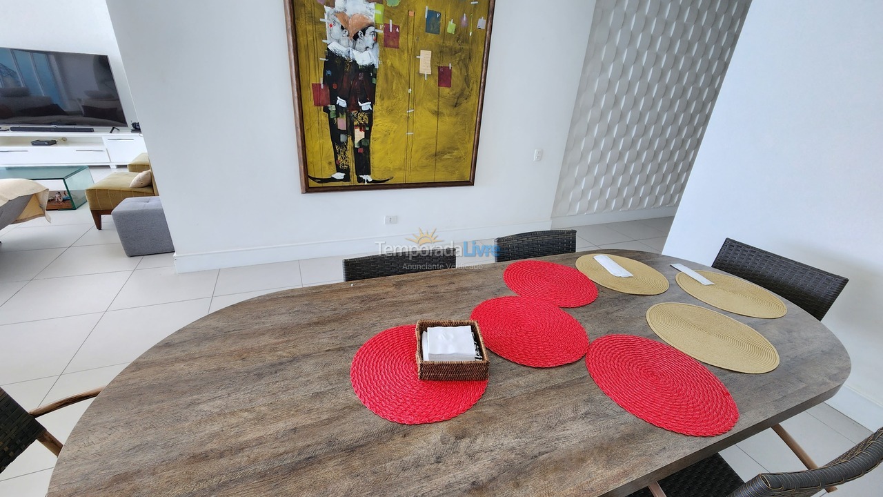 Apartamento para alquiler de vacaciones em Guarujá (Pitangueiras)