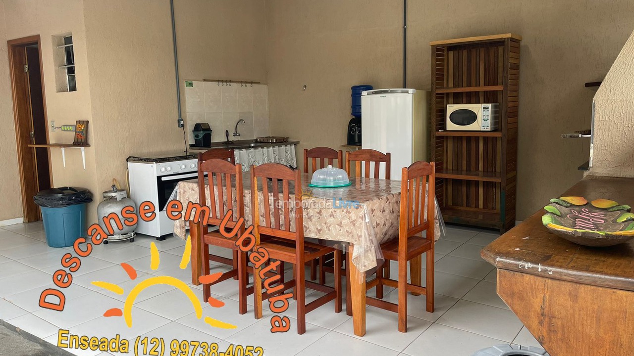 House for vacation rental in Ubatuba (Enseada)