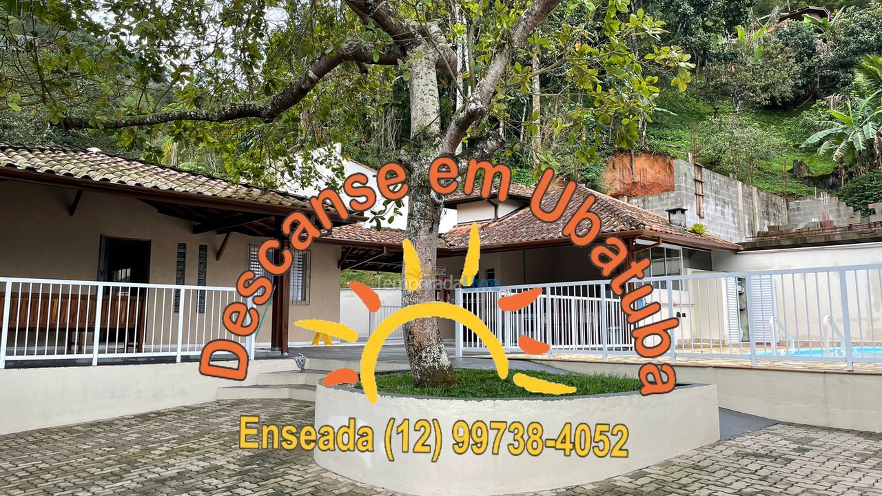 House for vacation rental in Ubatuba (Enseada)