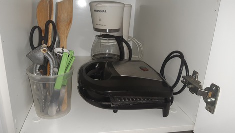 Cafeteira e torradeira 